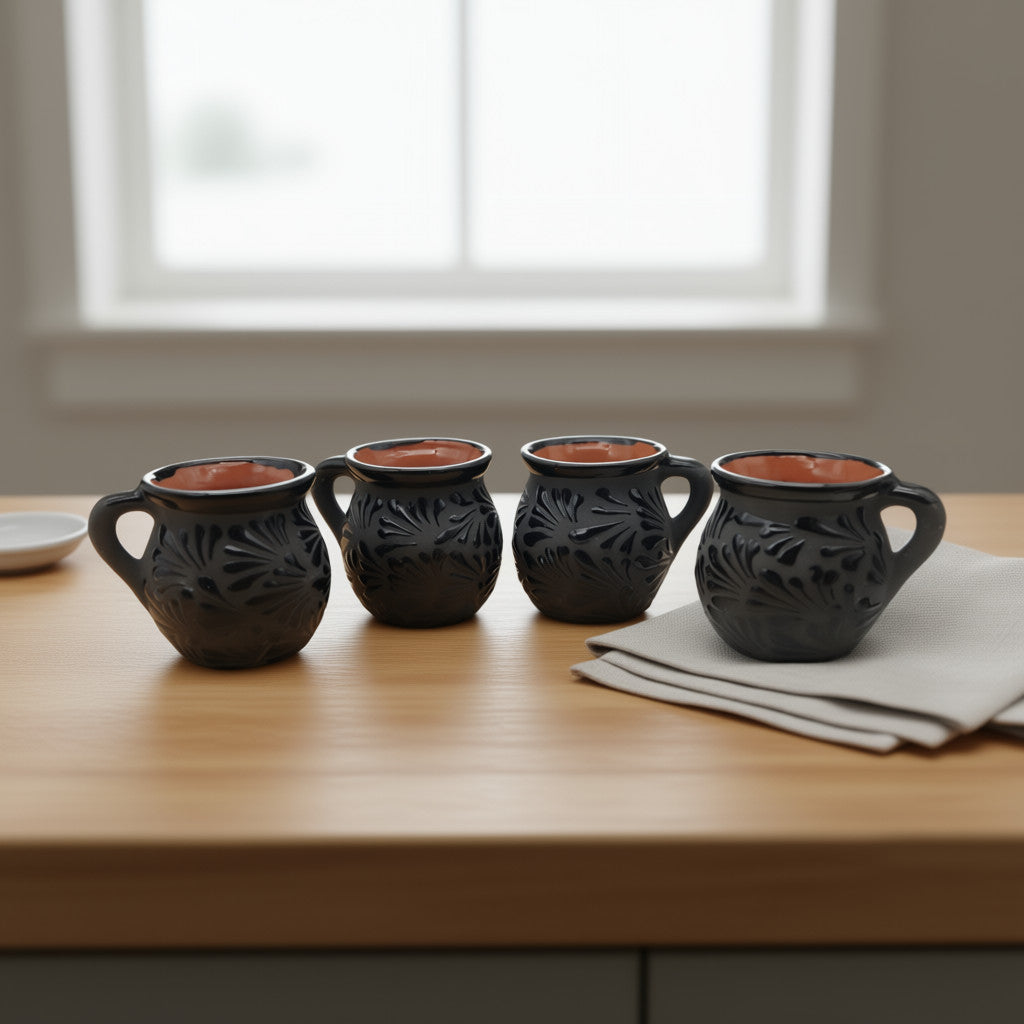 Mug | Black Talavera Jarrito Mug