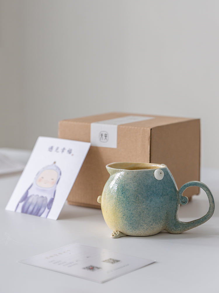 Taza de cerámica con diseño creativo y personalidad de moda