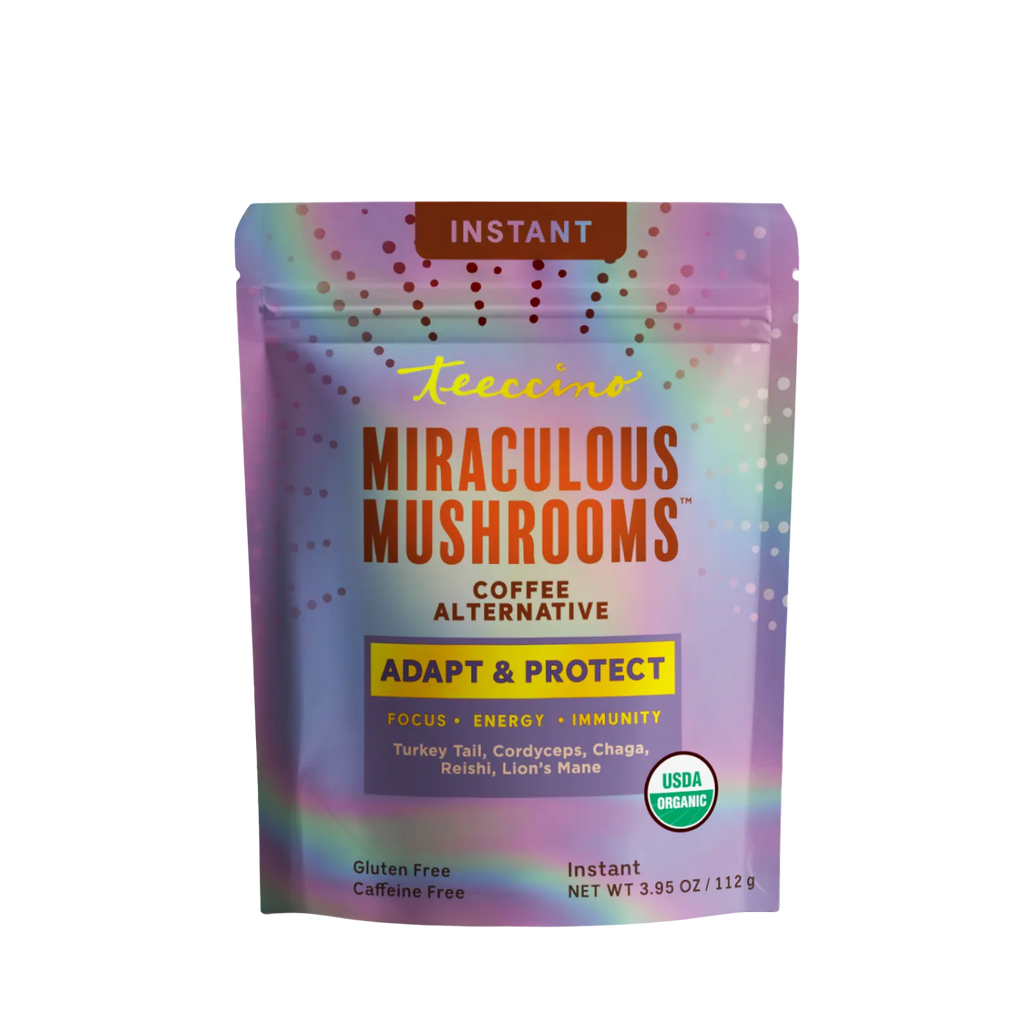 Herbal Coffee | Teeccino | Miraculous Mushrooms® Adapt & Protect Instant Herbal Coffee