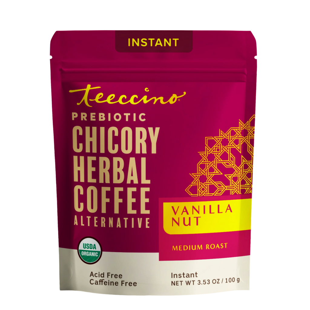 Herbal Coffee | Teeccino | Instant Vanilla Nut Herbal Coffee
