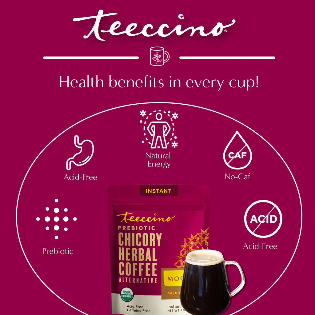 Herbal Coffee | Teeccino | Instant Mocha Herbal Coffee