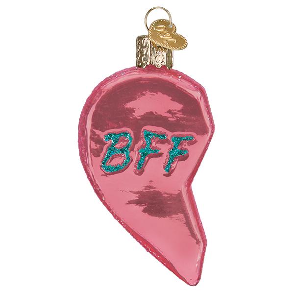 Adorno Corazones Mejores Amigas