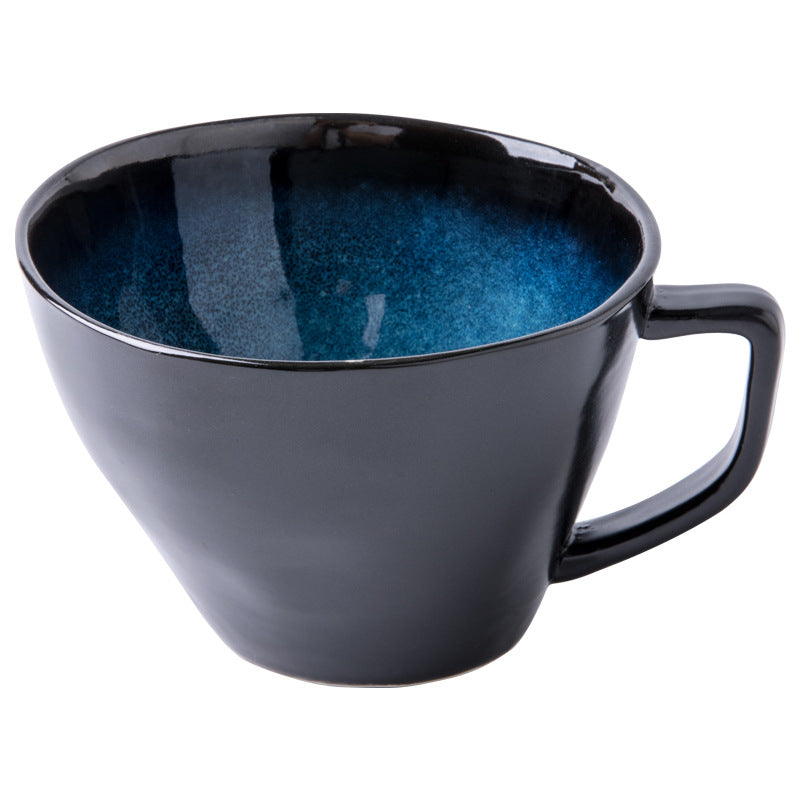Taza de café de cerámica creativa con forma nórdica japonesa