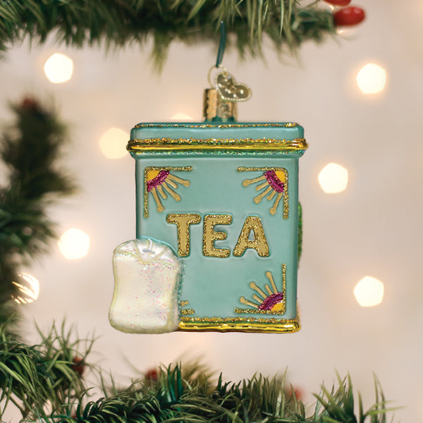 Adorno de Lata de Té