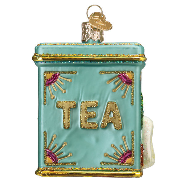 Adorno de Lata de Té