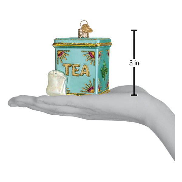 Adorno de Lata de Té
