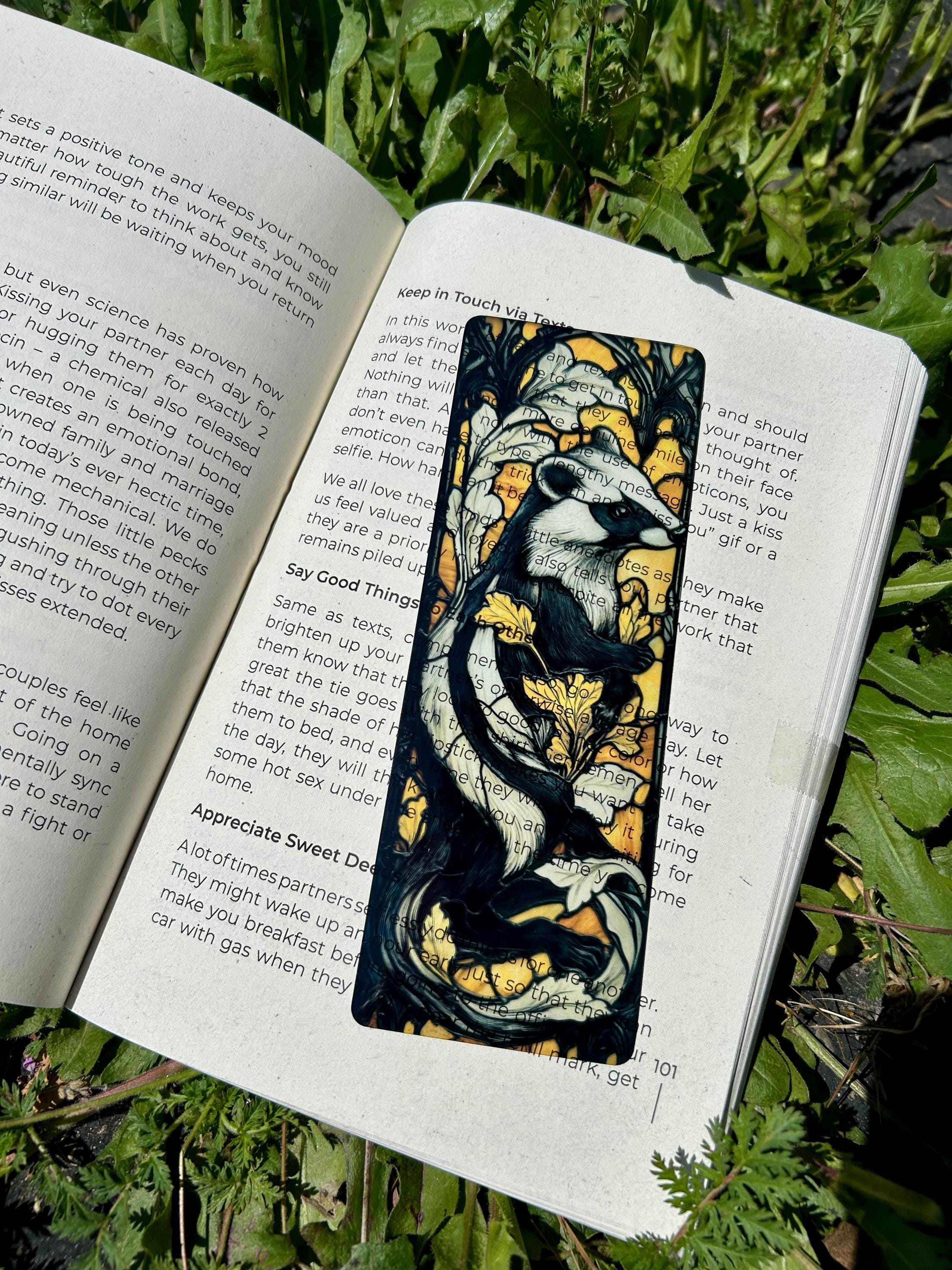 Bookmark | Loyal Badger Helga Bookmark – Potter Inspired, Harry