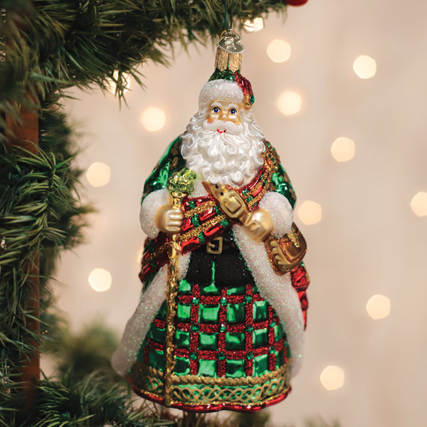 Adorno irlandés de Papá Noel