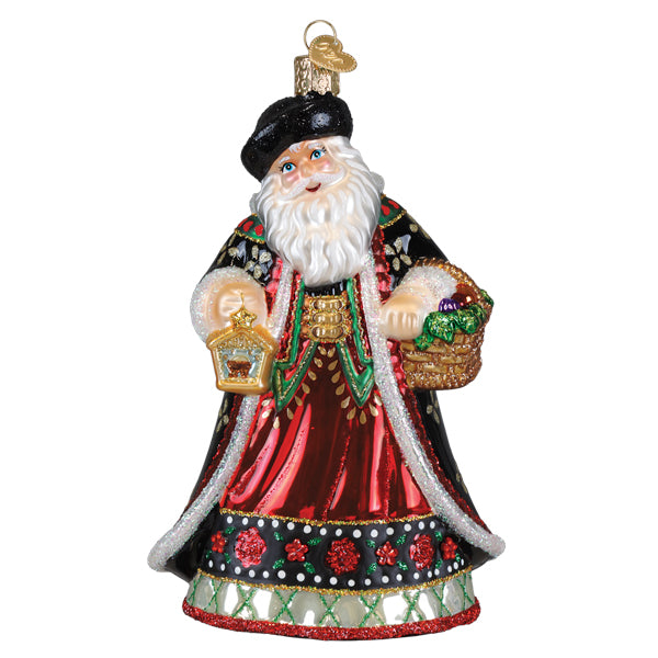 Adorno de Papá Noel eslovaco