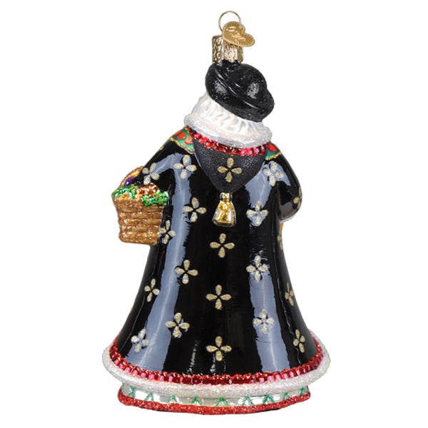 Adorno de Papá Noel eslovaco