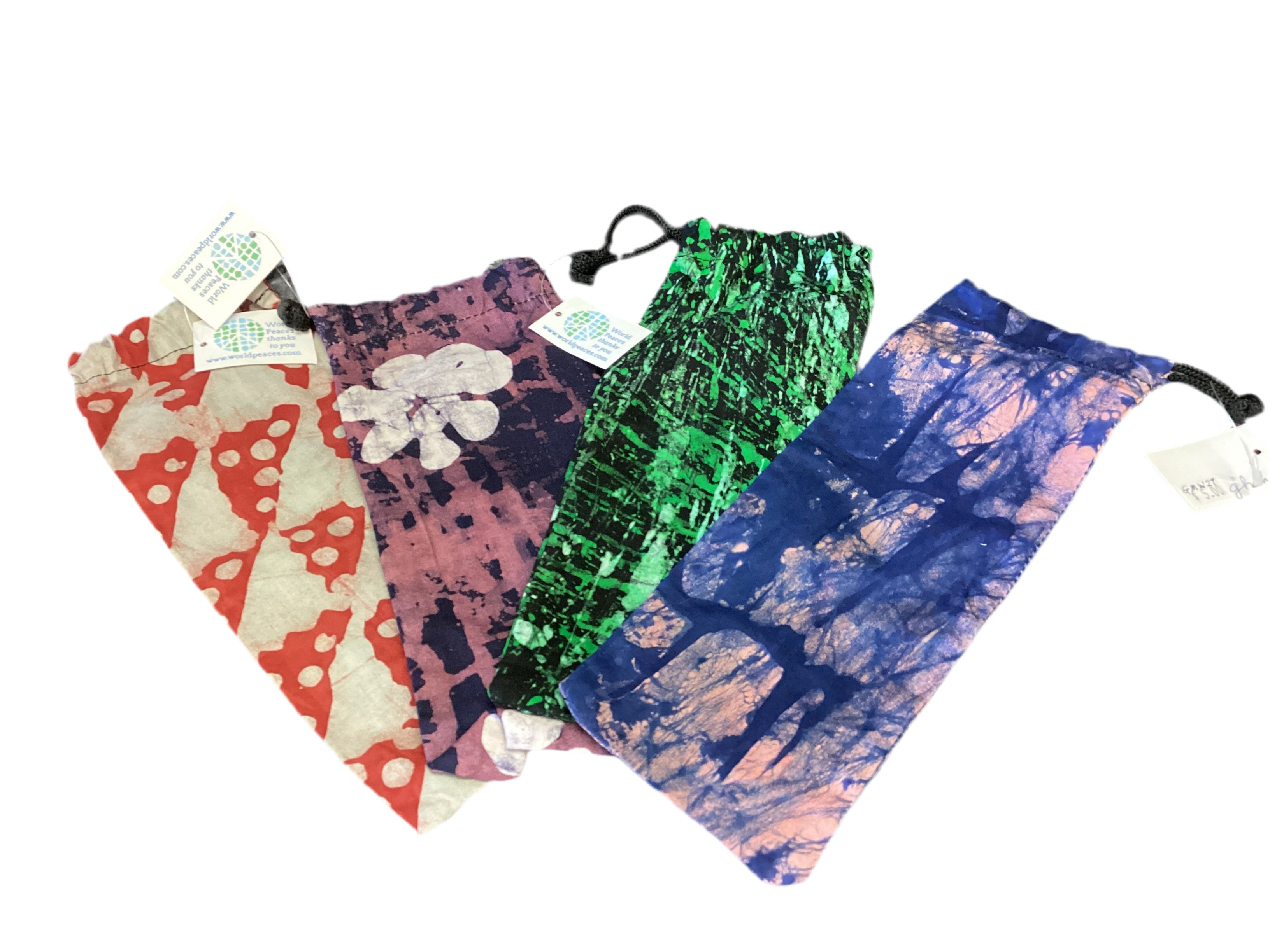 Fan | African Wax Print Fan, Handmade in Ghana