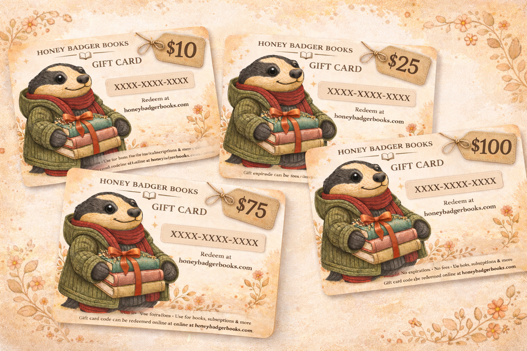 Honey Badger Books Giftcards