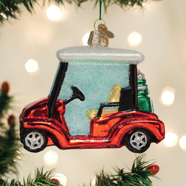 Adorno de carrito de golf