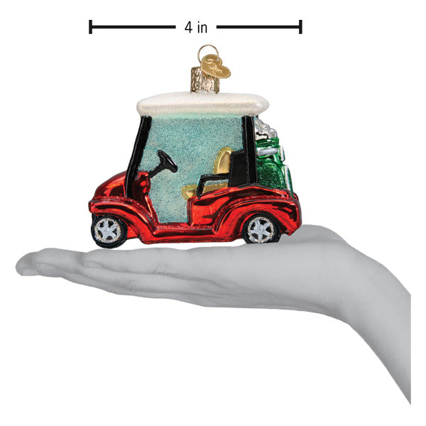 Adorno de carrito de golf