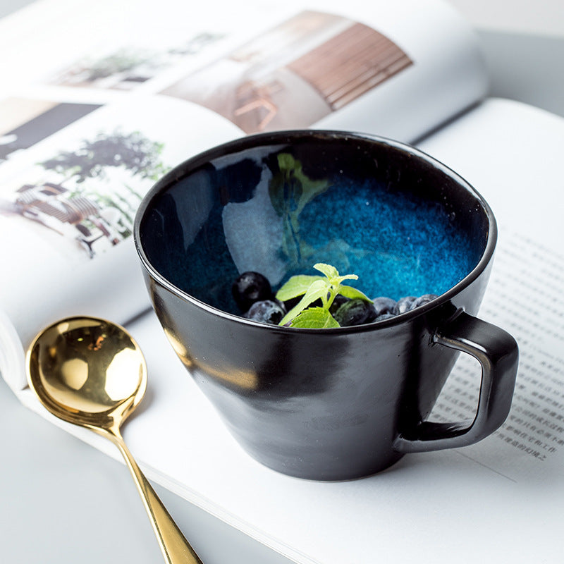 クリエイティブ陶器マグカップ 型マグ 北欧 コーヒーカップ 和風