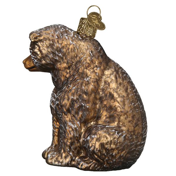 Adorno de oso vintage