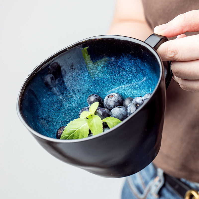 クリエイティブ陶器マグカップ 型マグ 北欧 コーヒーカップ 和風