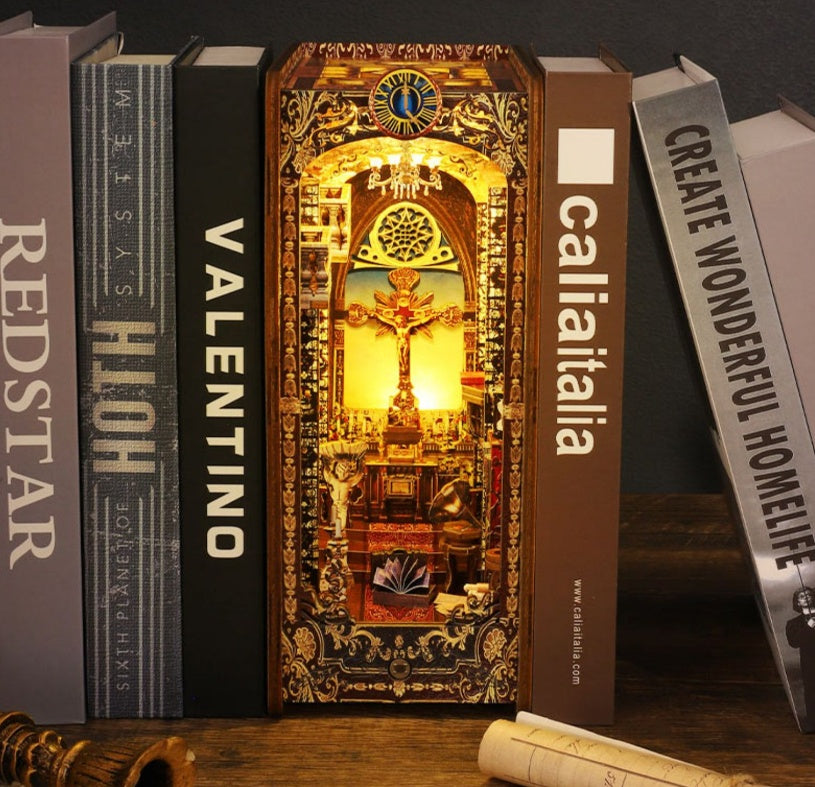 Pacto de cabina 3D DIY para libros