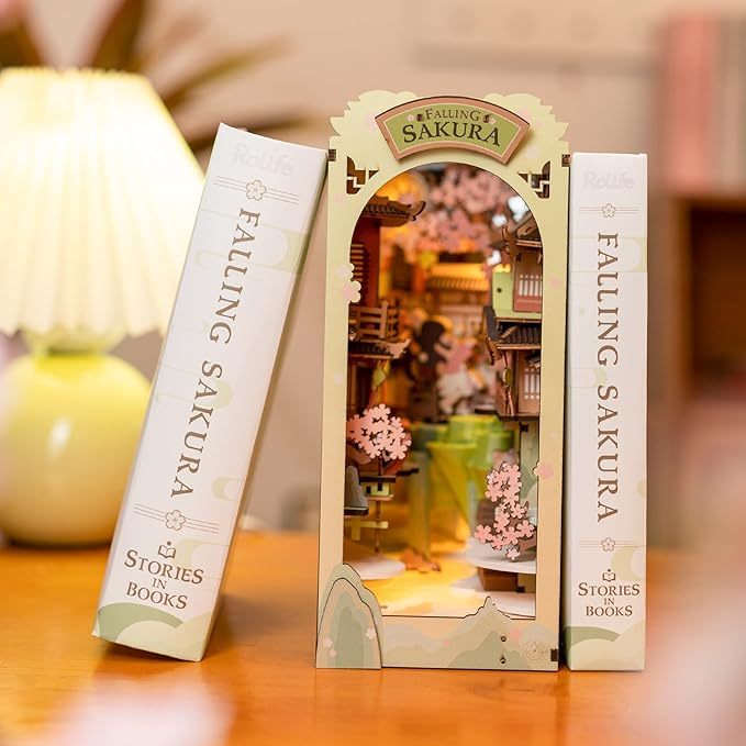 Bookshelf Decor | Miniture House | Diy Book Nook Kit
