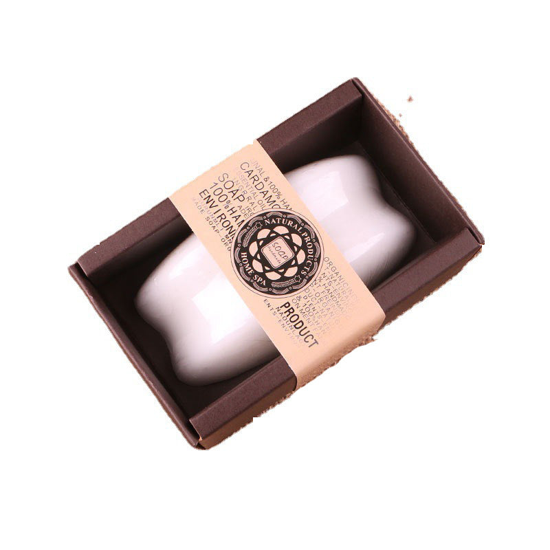 Jabón de aceite esencial de carbón de bambú y leche de cabra, jabón artesanal con ingredientes vegetales