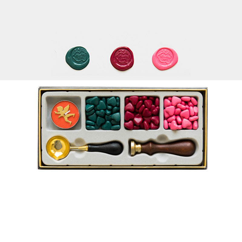 Juego de cera para sellado de sobres