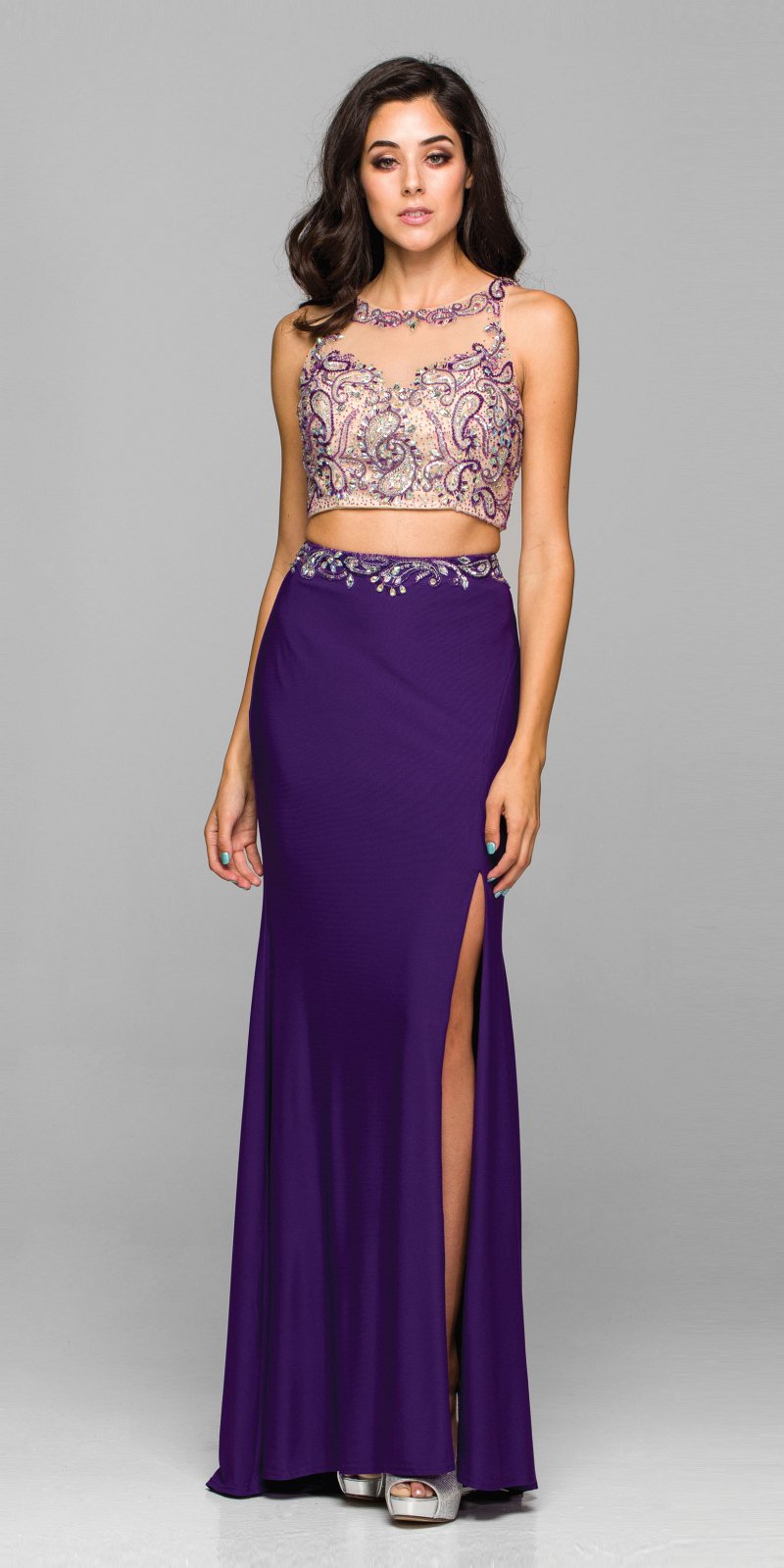 Dress | Juliet 595 Sexy Front Slit 2