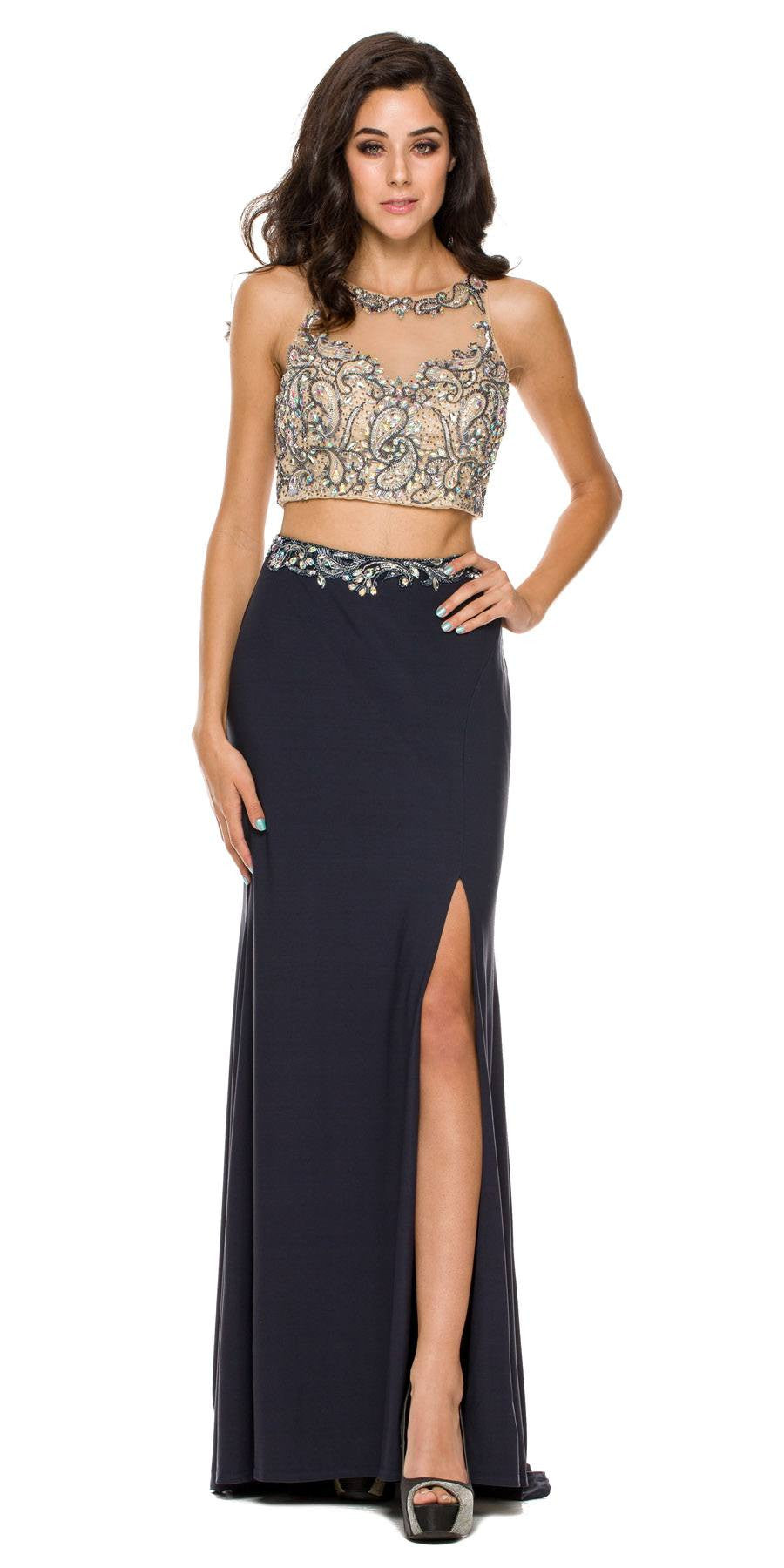 Dress | Juliet 595 Sexy Front Slit 2