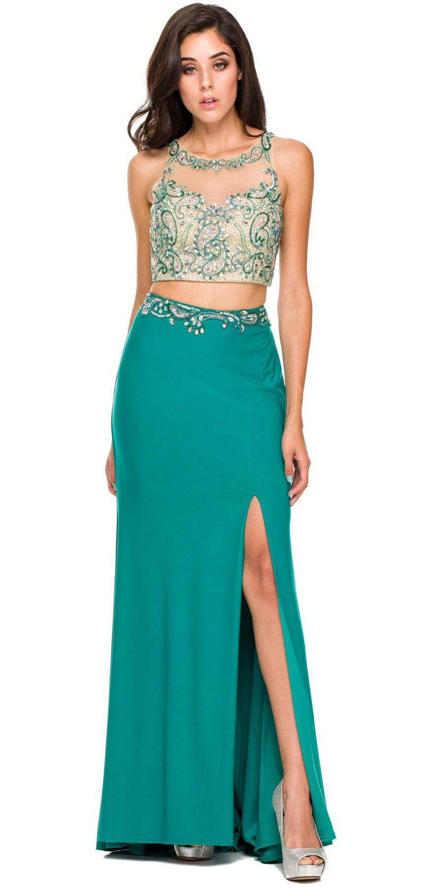 Dress | Juliet 595 Sexy Front Slit 2