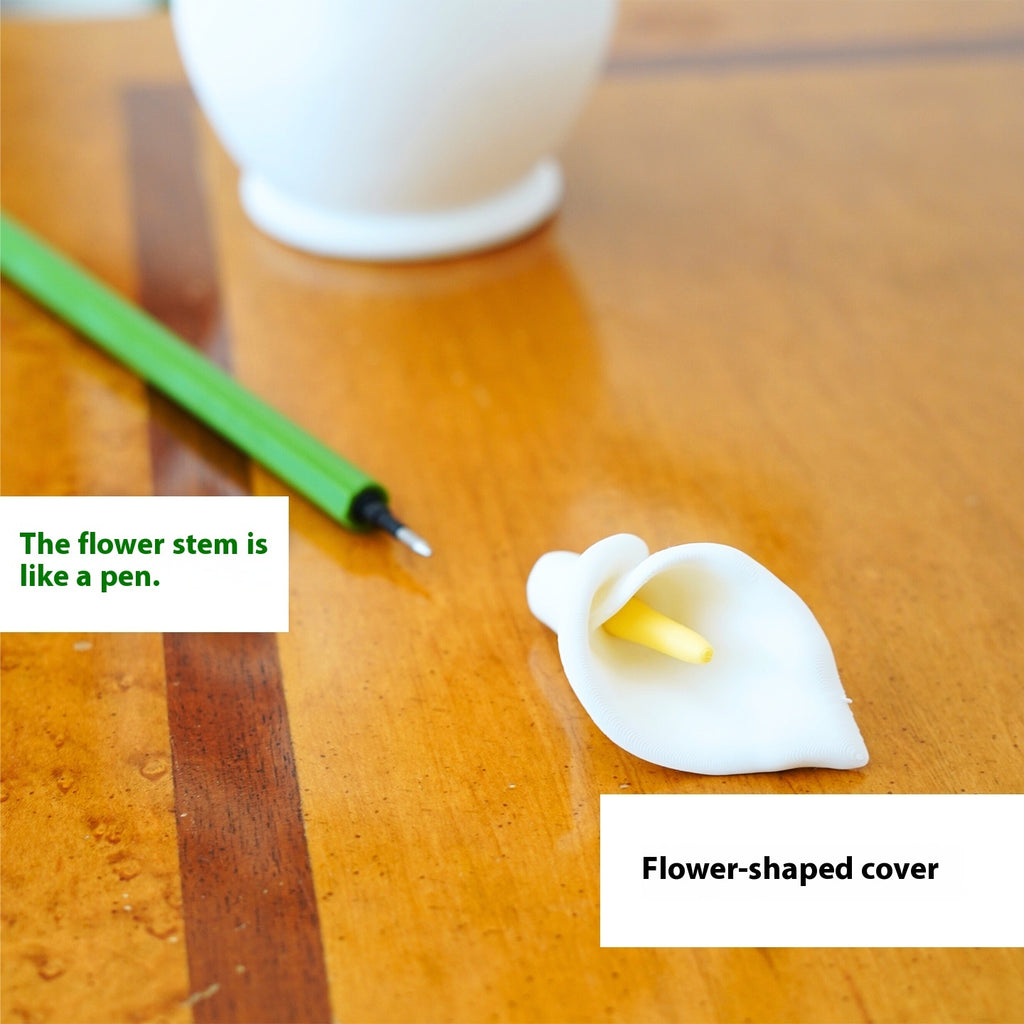 Calla Lily Pen Vase Set