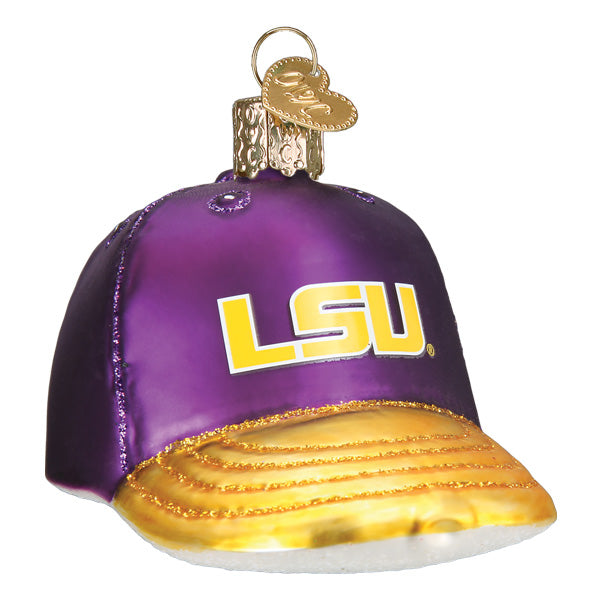 Adorno de gorra de béisbol de la LSU