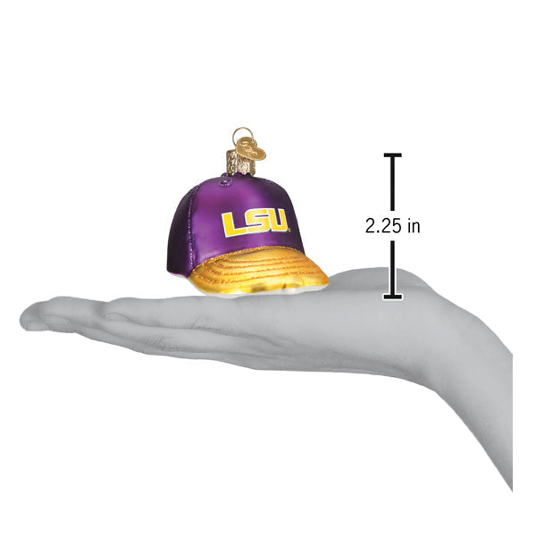 Adorno de gorra de béisbol de la LSU