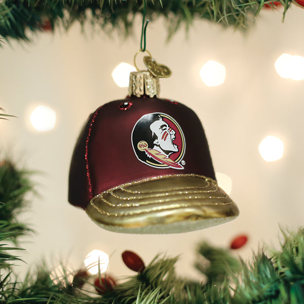 Adorno de gorra de béisbol de Florida State