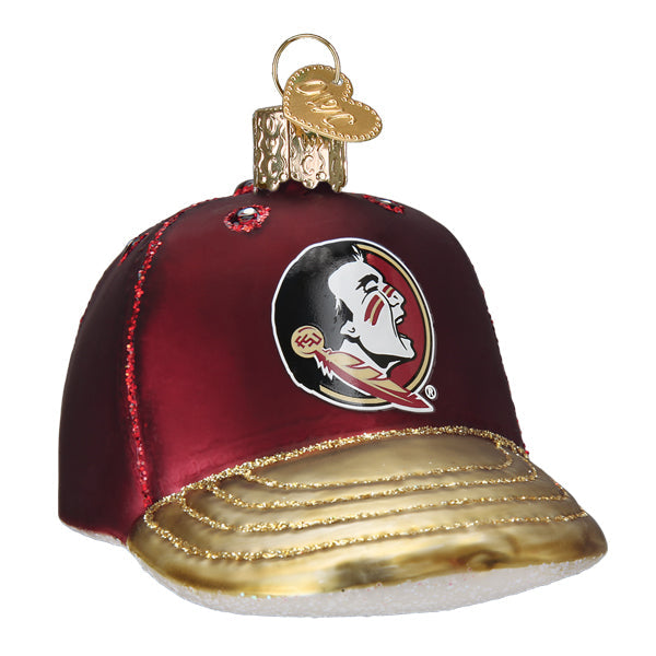 Adorno de gorra de béisbol de Florida State