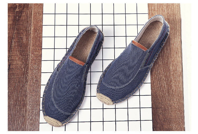 Zapatos de cáñamo hechos a mano