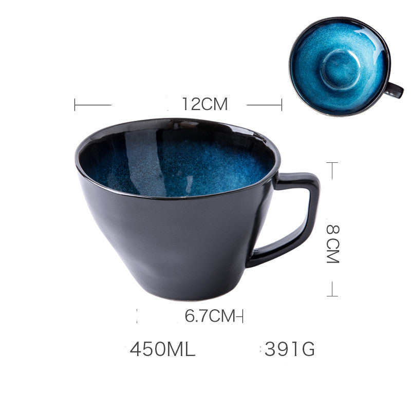 クリエイティブ陶器マグカップ 型マグ 北欧 コーヒーカップ 和風