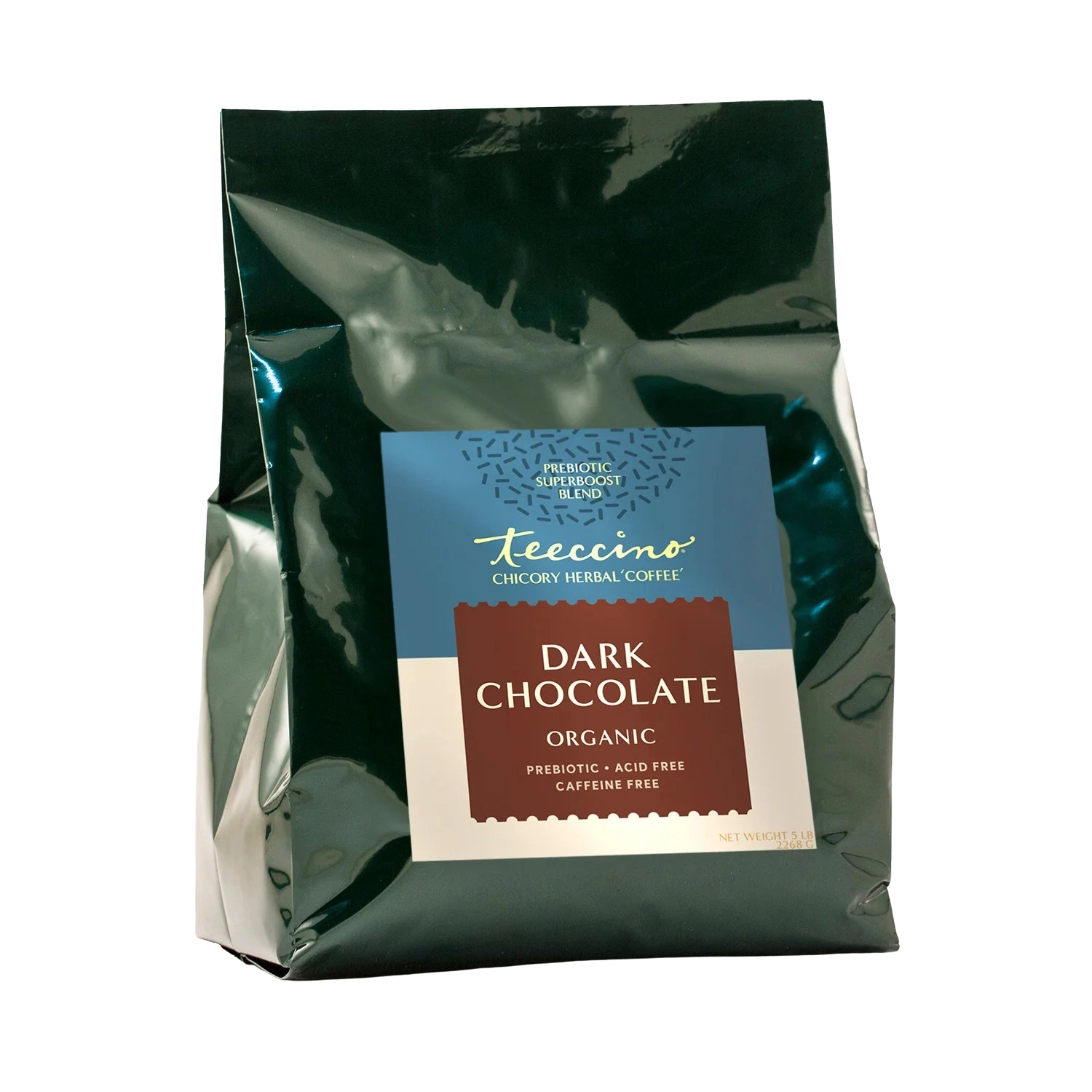 Herbal Coffee | Teeccino | Dark Chocolate Prebiotic Superboost Herbal Coffee