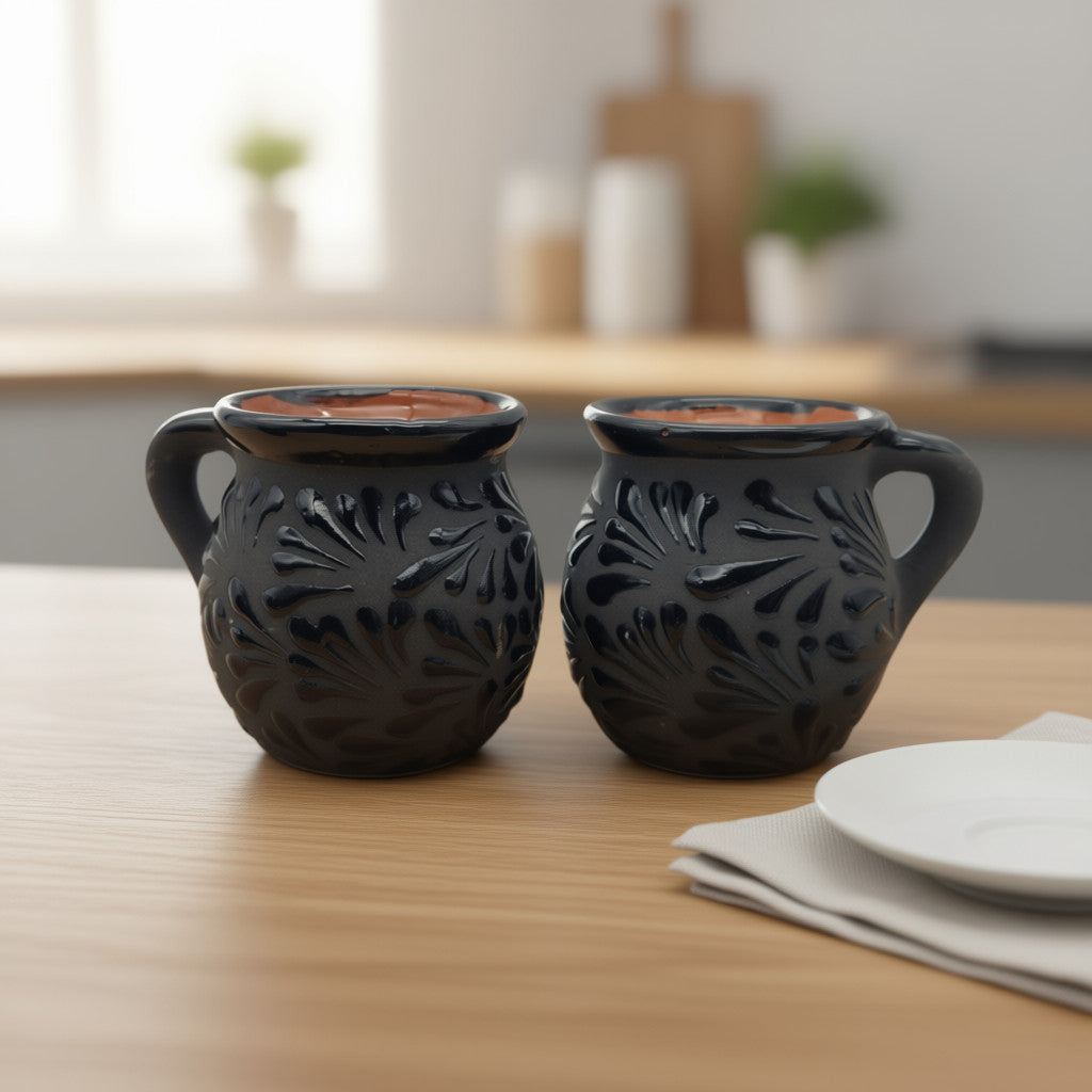 Mug | Black Talavera Jarrito Mug