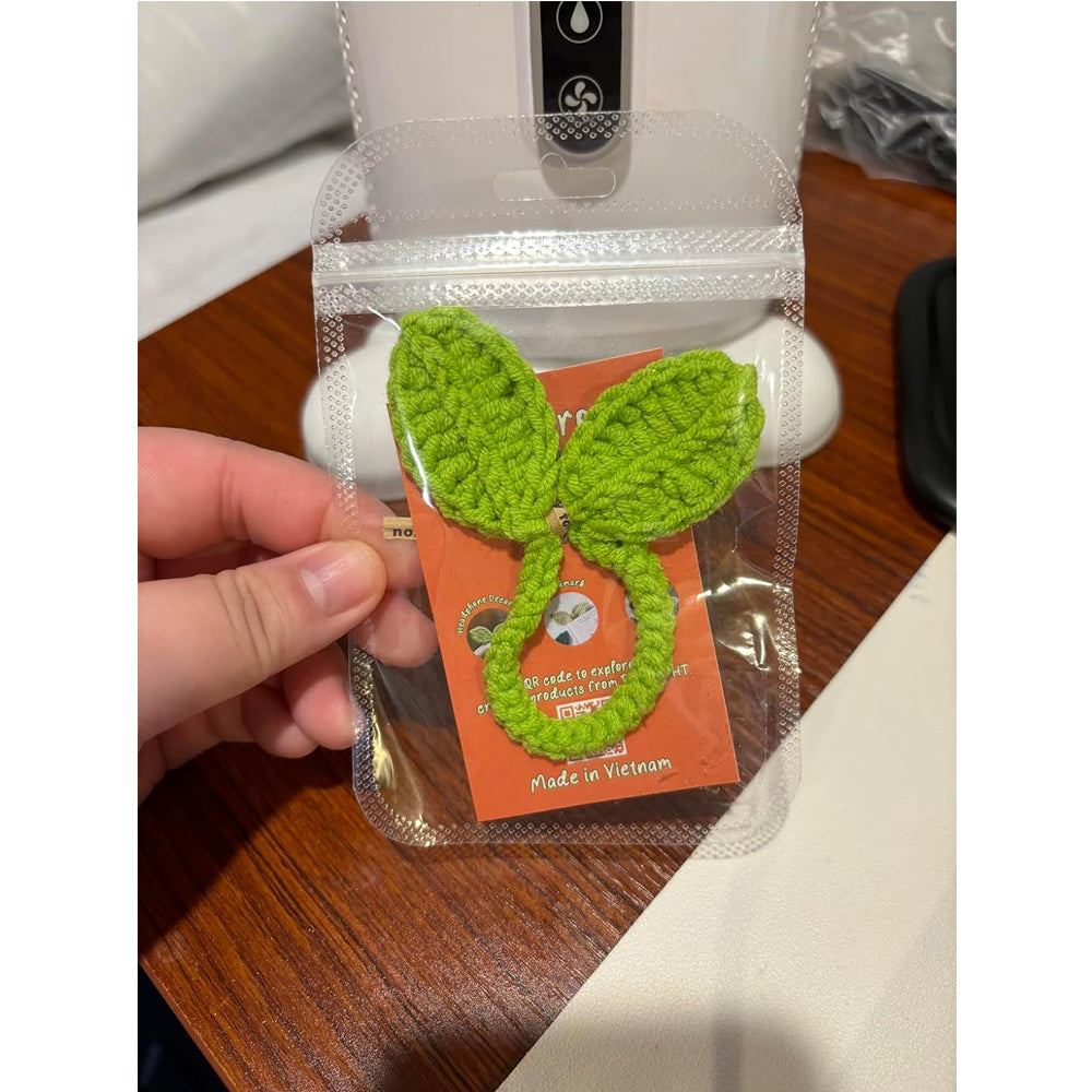 Crochet Leaf Sprout