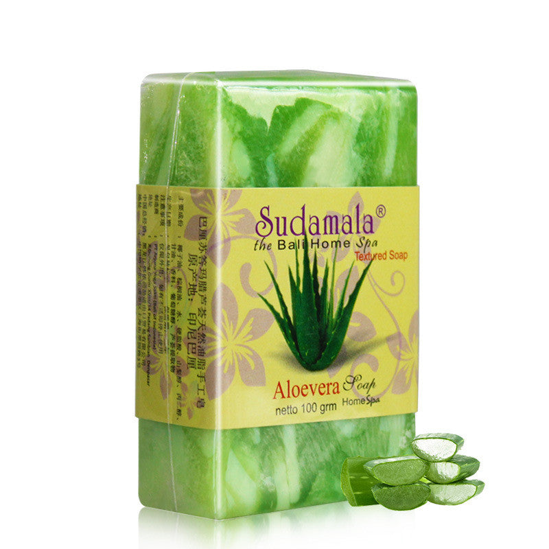 Jabón Artesanal de Aloe para Lavado Facial y Corporal