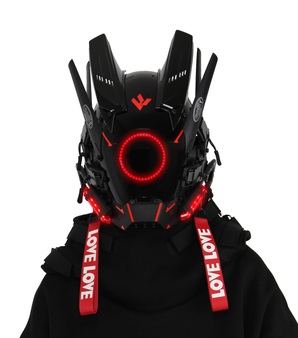 B Ci Red Tech Mask