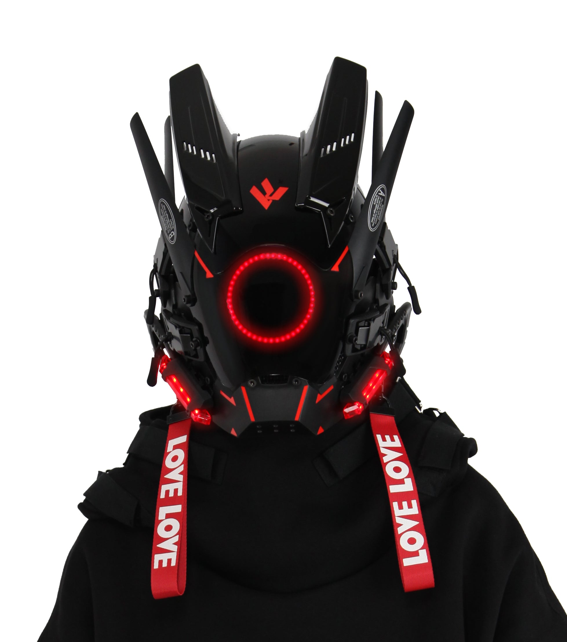 B Ci Red Tech Mask