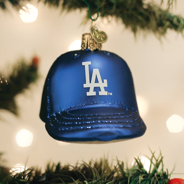 Adorno de gorra de béisbol de los Dodgers