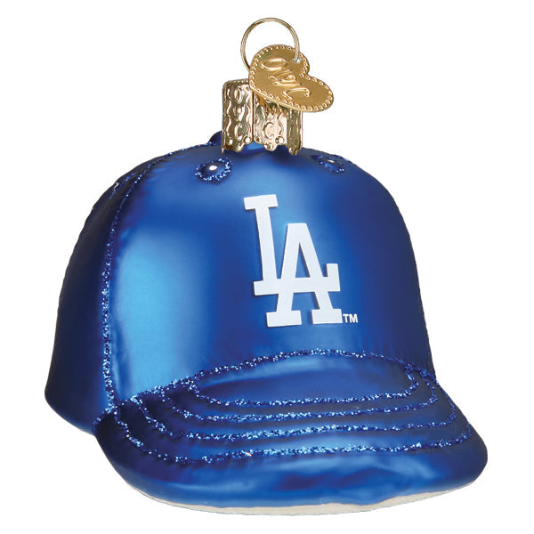 Adorno de gorra de béisbol de los Dodgers