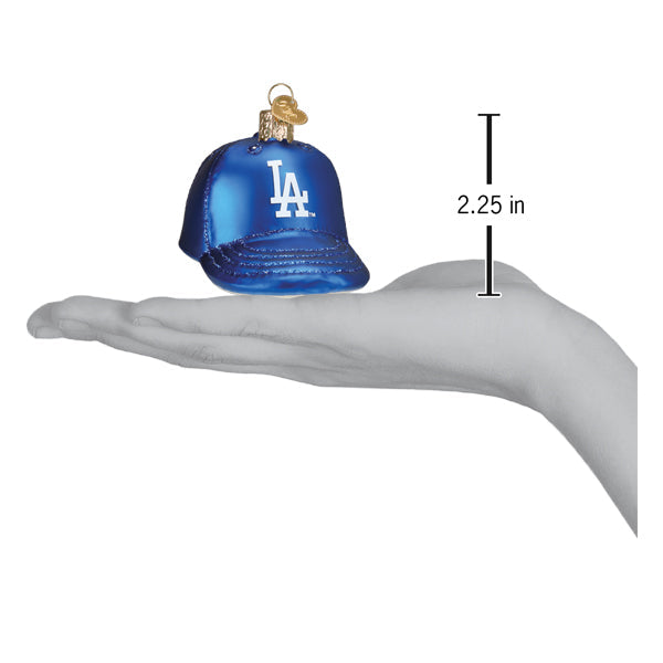 Adorno de gorra de béisbol de los Dodgers
