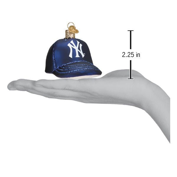Adorno de gorra de béisbol de los Yankees