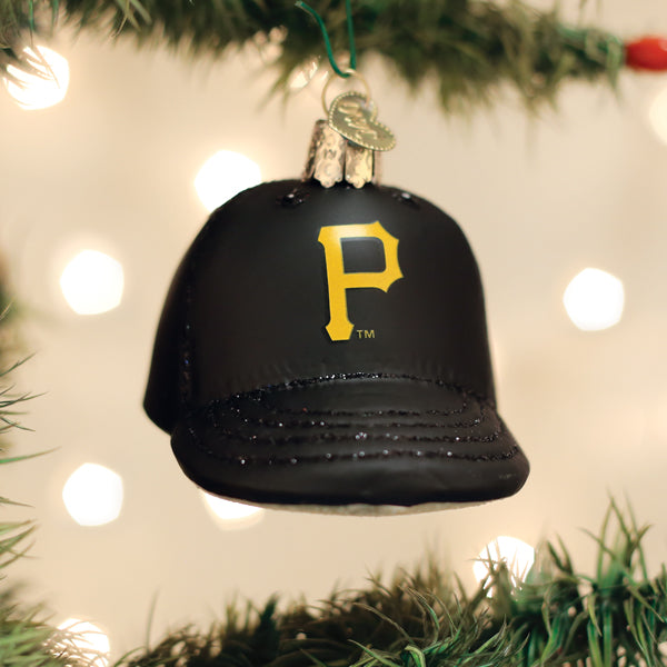 Adorno de gorra de béisbol de los Piratas