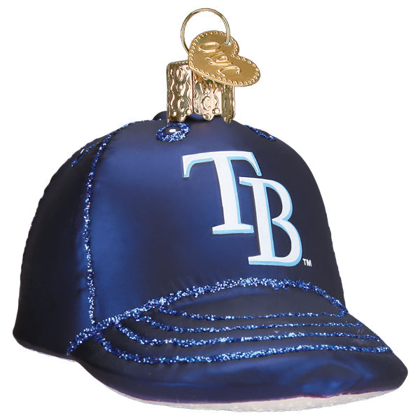 Adorno de gorra de béisbol de los Rays