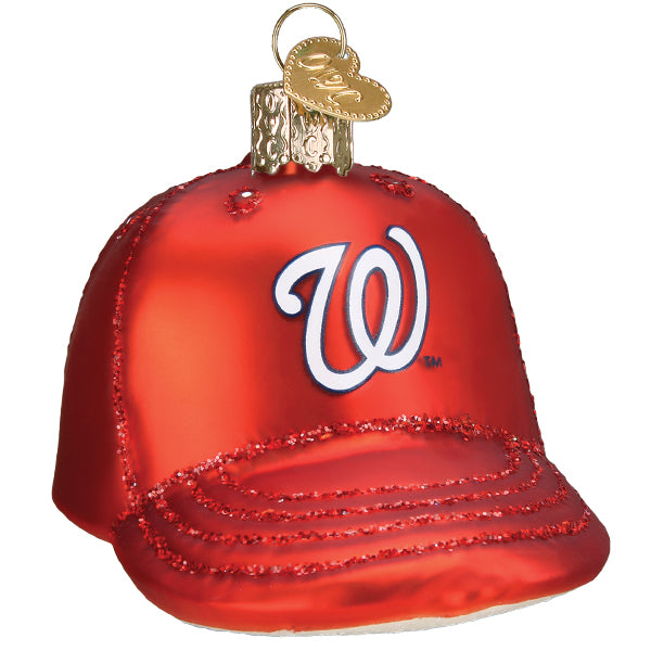 Adorno de gorra de béisbol de los Nacionales
