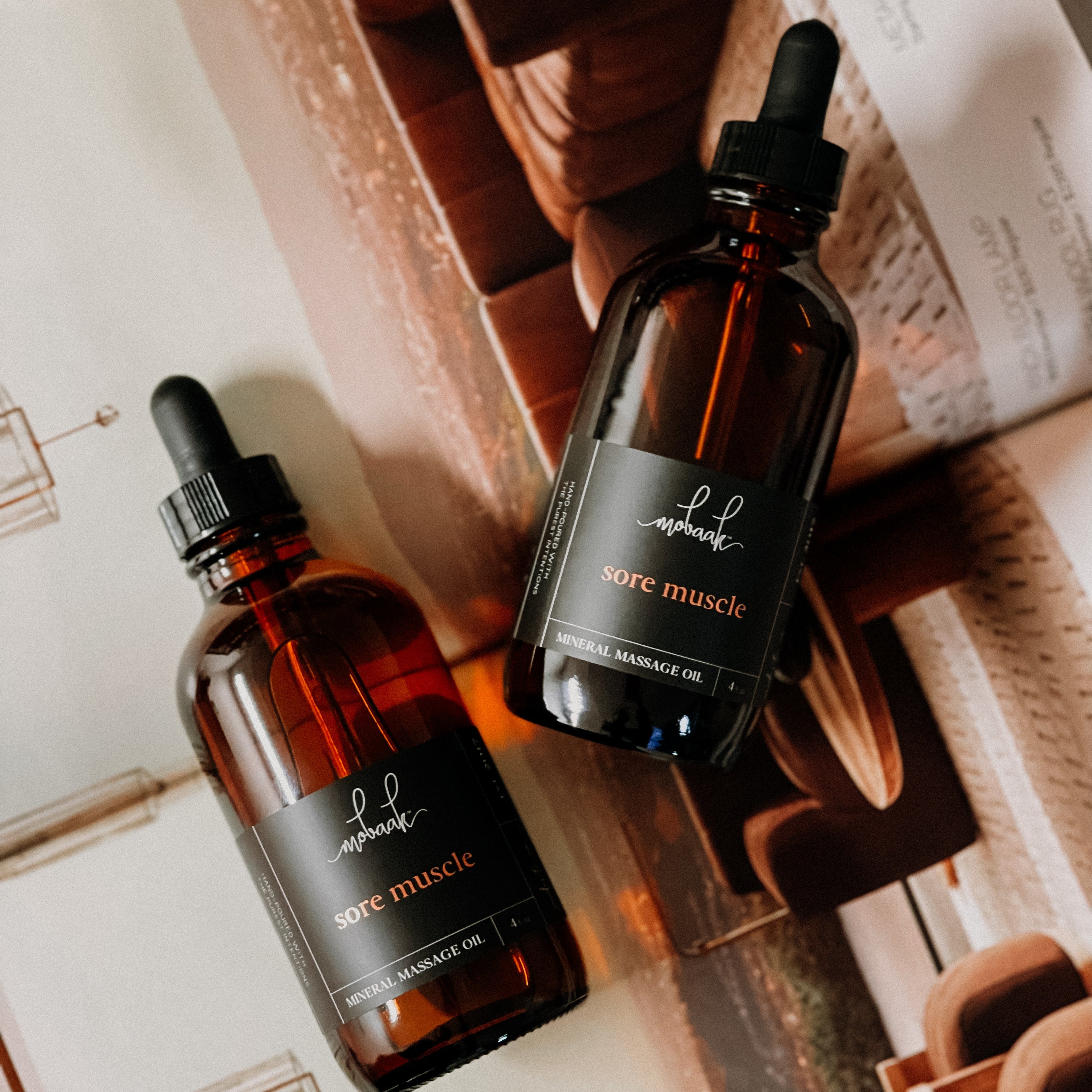 Mineral Massage Oil | Sore Muscle Mineral Massage Oil