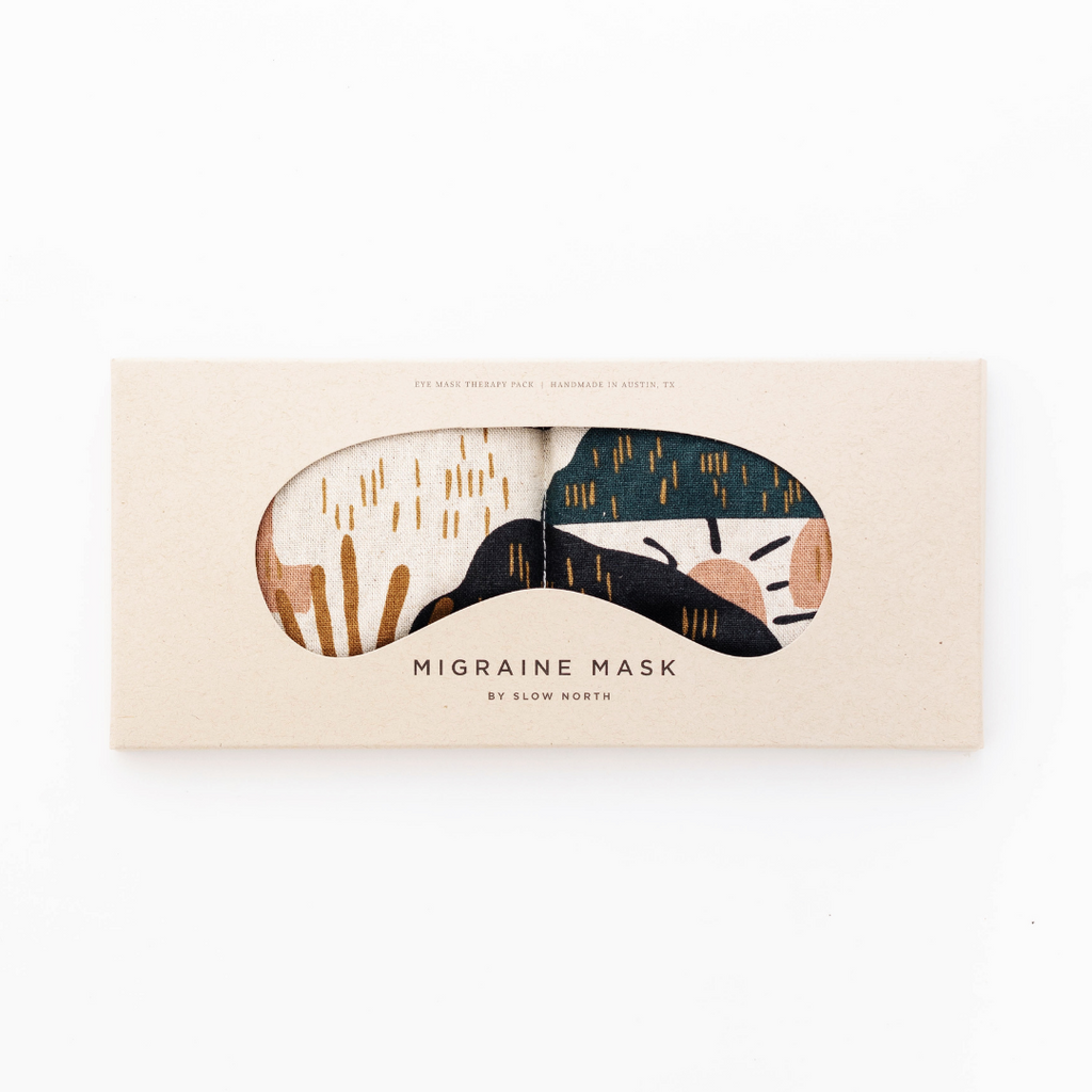 Eye Mask Neck Wrap Bundle Rainbow Hill
